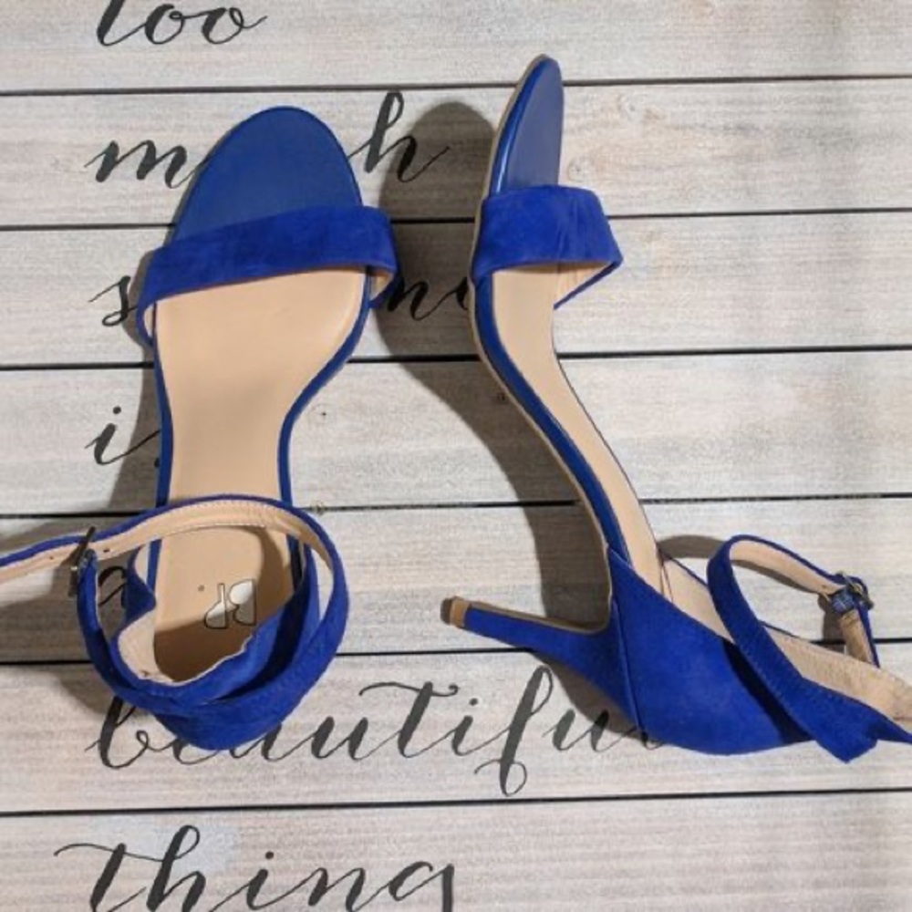 BP cobalt blue heels